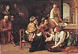 Birth of St John the Baptist by Artemisia Gentileschi